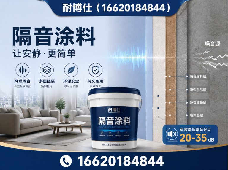 广东隔音涂料展示图